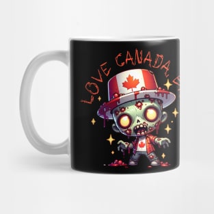 Zombie Canada Day Mug